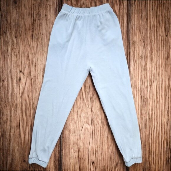 Zara Plush Jogging White Pants - Picture 2 of 3